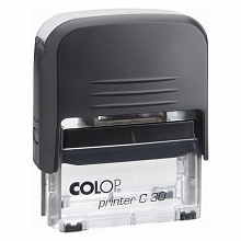 Оснастка для штампа 47х18мм, корпус черный, Colop PRINTER С 30 black