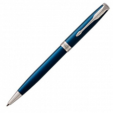 Ручка шариковая поворотный механизм 1мм черный стержень PARKER SONNET Core LaqBlack CT 1931536/K539