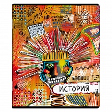 Тетрадь предметная История 48л клетка Граффити Феникс, 60477