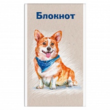 Блокнот А6 40л скоба клетка Корги Феникс, 58078