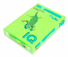 Бумага для офисной техники цветная А4 80г/м2 500л зеленый неон класс А IQ Color Neon, NEOGN