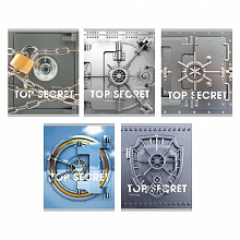Тетрадь 48л клетка TOP SECRET ассорти Канц-Эксмо, ТКФ2Л488399