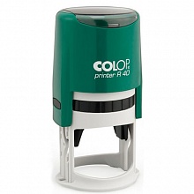 Оснастка для печати d=41,5мм синий, корпус бирюза Colop PRINTER R40 green/blue