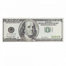 Сувенир Деньги шуточные 100 долларов MILAND, 9-51-0014