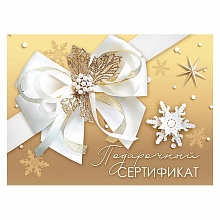 Конверт для подарочного сертификата Праздник, 9201316