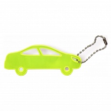 Светоотражатель подвеска ПВХ салатовая Авто Blicker, PPB-PVH025