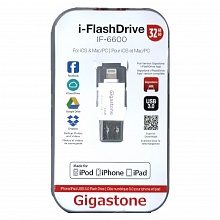 Флеш-диск 32Гб Gigastone Logo USB 3.0 i-FlashDrive IF-6600