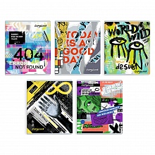 Тетрадь  96л клетка ассорти Настенная живопись ФЕНИКС 63165