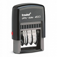 Датер 4мм русский шрифт Trodat Printy 4820