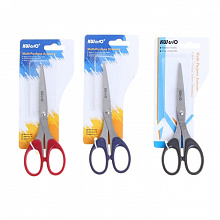 Ножницы 16см пластиковые ручки ассорти KW-Trio JD01-16