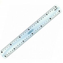 Линейка пластиковая 30см прозрачная с держателем MAPED Essentials 146109