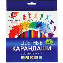 Карандаши  24 цв Классика Луч, 29с1712-08