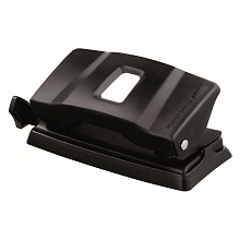 Дырокол 12 листов, металлический черный корпус Essentials Metal MAPED 401111
