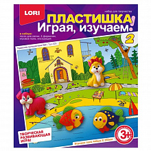 Масса для лепки Пластишка Играя, изучаем Чудесное путешествие 2 Lori Тдл-029