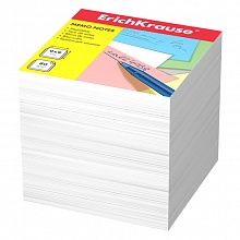 Блок для записи 9х9х9см белый Erich Krause 4454