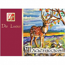 Пластилин 10цв De Luxe Луч 14С1034-08