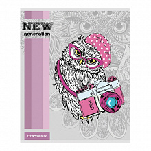 Тетрадь  48л клетка Микс Проф-Пресс, 48Г-2982