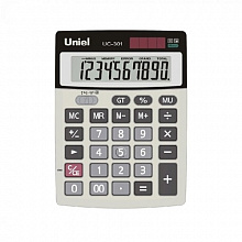 Калькулятор настольный 8 разрядов UNIEL UB-301