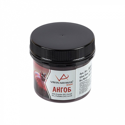Грунт Ангоб Sculpt 200гр коричневый VISTA-ARTISTA, AGB-02 Грунт Ангоб Sculpt 200гр коричневый VISTA-ARTISTA, AGB-02