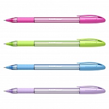 Ручка шариковая 1мм синий стержень U-109 Spring Stick&Grip Ultra Glide Technology Erich Krause, 58109