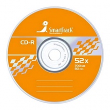 Диск CD-R 700MB 52x 10 штук (цена за 1 штуку) Smart Track ST000148