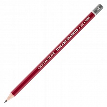 Карандаш чернографитный  2B без ластика шестигранный CLEOS CretacoloR, CC160 02