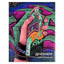 Дневник универсальный 48л интегральная переплет Стрит арт Феникс 60126
