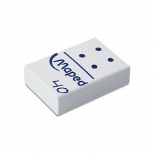 Ластик 22х32х8,5мм средний MAPED Domino 511240