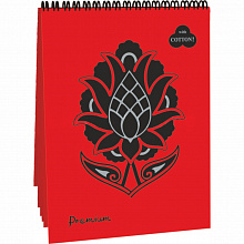 Блокнот для пастели А3 30л Premium Red красный Palazzo Лилия Холдинг БPr-6273