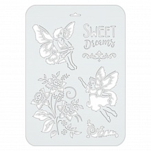 Трафарет декоративный 22х31см Love2Art TDR 1811-25
