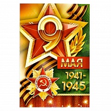 Открытка А5 9 Мая. 1941-1945 ИП 66.277.00