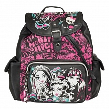 Рюкзак 33,5х26,5х11см 1 отделение кожзам Kinderline Monster High MHBB-RT3-534