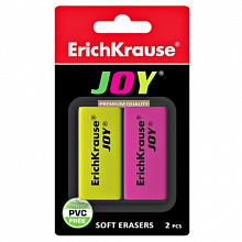 Набор ластиков 2шт JOY Rainbow Erich Krause, 46523
