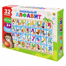 Пазлы-напольные 32 элемента Напольный алфавит, П32-9389