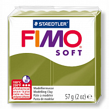 Пластика запекаемая 57г оливковая Staedtler Fimo Soft, 8020-57