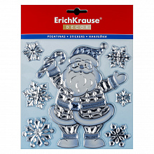 Наклейки Дед Мороз Кристал Erich Krause Decor, 50890