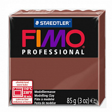 Пластика запекаемая 85г шоколад Staedtler Fimo Professional, 8004-77