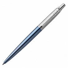 Ручка гелевая автоматическая 0,7мм черный стержень PARKER Jotter Core K65 Waterloo Blue CT, 2020650
