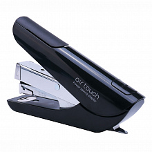 Степлер 24/6-24/8-26/6-26/8 40л черный корпус пластик Half Strip Air touch KW-Trio 0556A-BLK