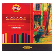 Пастель 24 цв. сухая твердая Gioconda Koh-I-Noor, 8114/24
