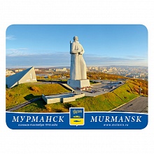 Магнит Мурманск 63х85мм Алеша осень МГН2-47