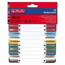Сшиватель металлопластиковые 10шт ассорти Herlitz, 8767501