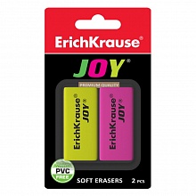 Набор ластиков 2шт. JOY Erich Krause, 34650