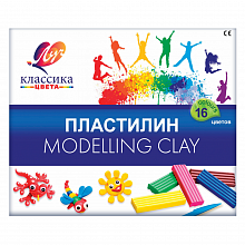 Пластилин 16 цв Классика Луч 20С1329-08