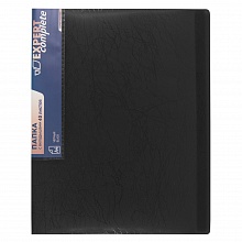 Папка с 40 вкладышами черная эффект волокна Expert Complete Premier, EC211730001