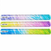 Линейка пластиковая 30см гибкая ассорти пакет MAPED Twist'n Flex Patterns 279315