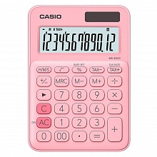 Калькулятор настольный 12 разрядов CASIO розовый MS-20UC-PK-S-EC
