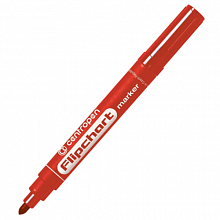 Маркер для флипчарта 2,5мм красный круглый Centropen 8550/1К