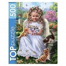 Пазлы 500 элементов TOPpuzzle Нежный ангел, ХТП500-6832