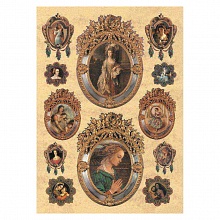 Карта для декупажа А4 Portraits FINMARK, A4-643